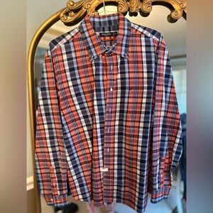 Nautica Men’s Slim Fit Wrinkle Resistant Button Down Shirt